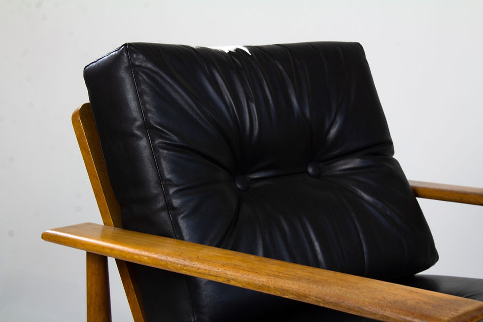 Thumbnail: Vintage mid century easy chair fauteuil jaren 60