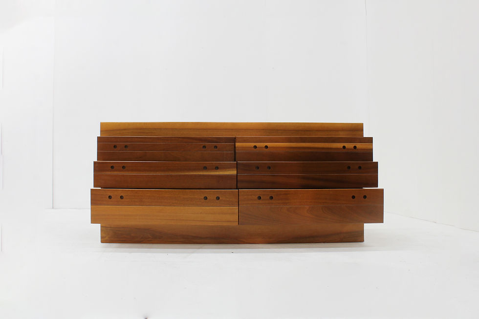 Thumbnail: Vintage Italian Mid Century Chest of Drawers sideboard