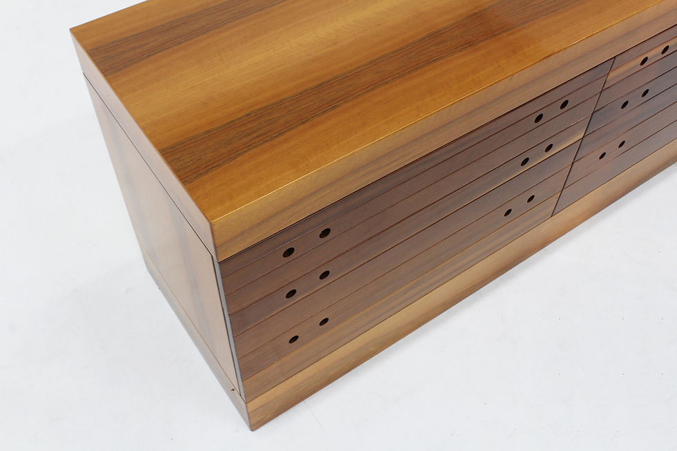 Thumbnail: Vintage Italian Mid Century Chest of Drawers sideboard