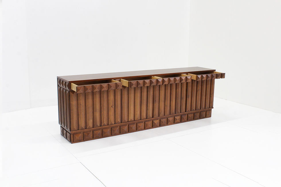 Thumbnail: Spanish Brutalist sideboard credenza