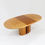 Thumbnail: Skovby Danish extendable oval dining table model in teak wood. Beautifully designed by Skovby Mobelfabrik Denmark in teak woo