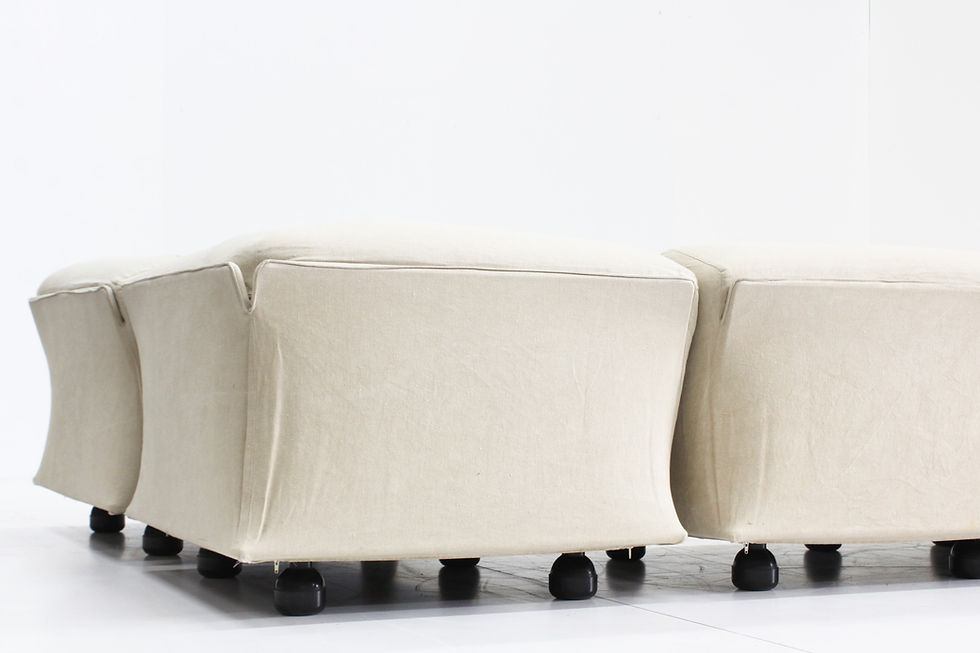 Thumbnail: Vintage Modular Fiandra Sofa by Vico Magistretti for Cassina, 1970s Italy