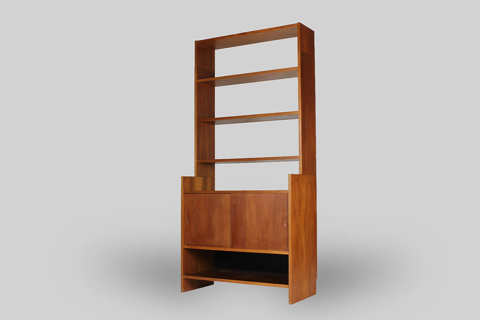 Thumbnail: Klm Wandkast  boekenkast Poul Cadovius
