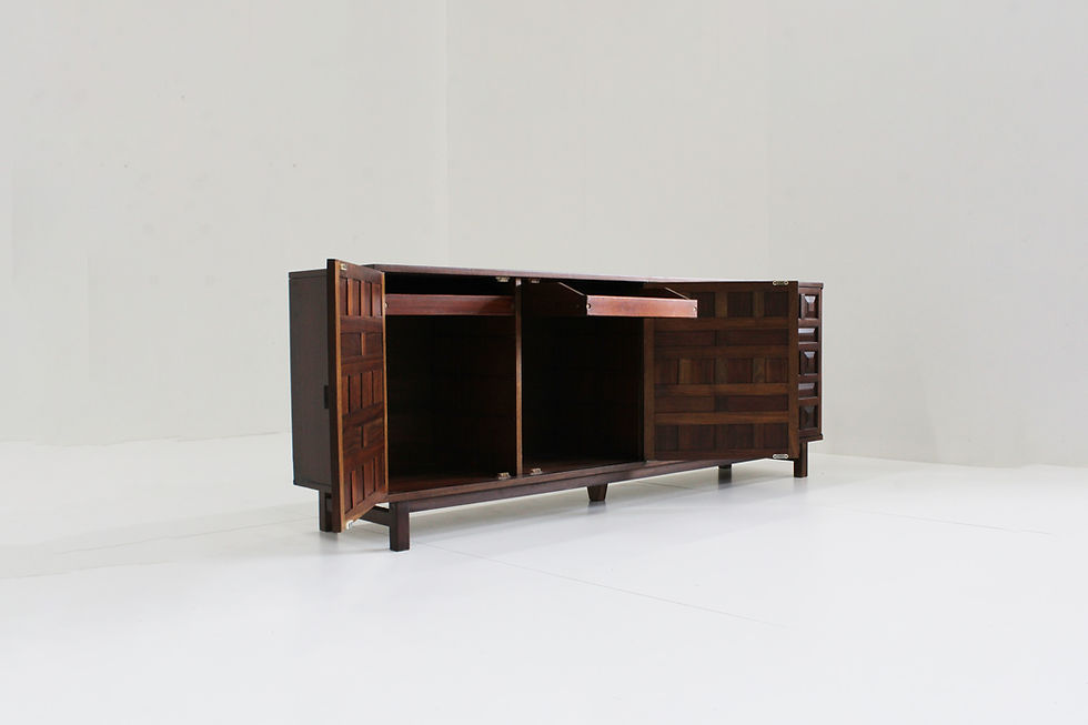 Thumbnail: Spanish Brutalist Sideboard Credenza