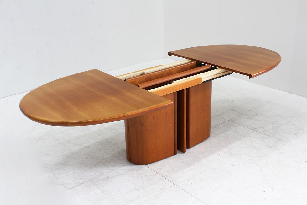 Thumbnail: Vintage Skovby extendable danish dining table