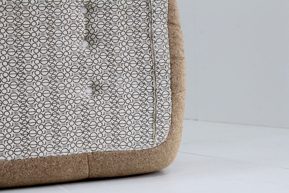Thumbnail: Vintage Togo Ligne Roset sofa designed by Michel Ducaroy.