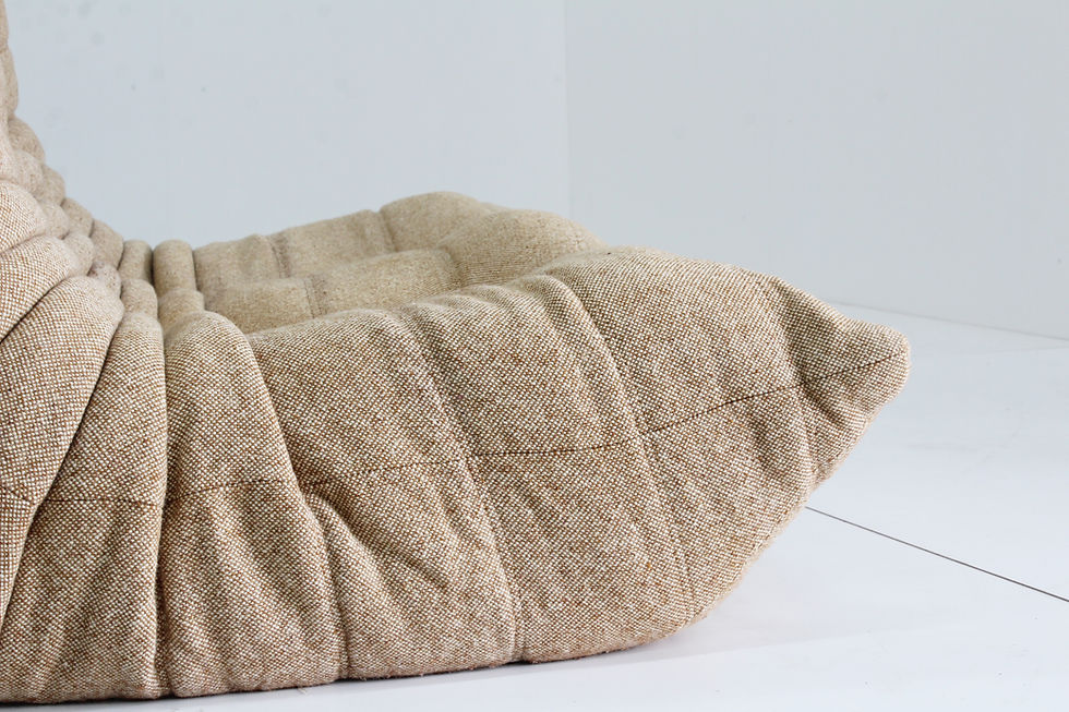 Thumbnail: Vintage Togo Ligne Roset sofa designed by Michel Ducaroy.