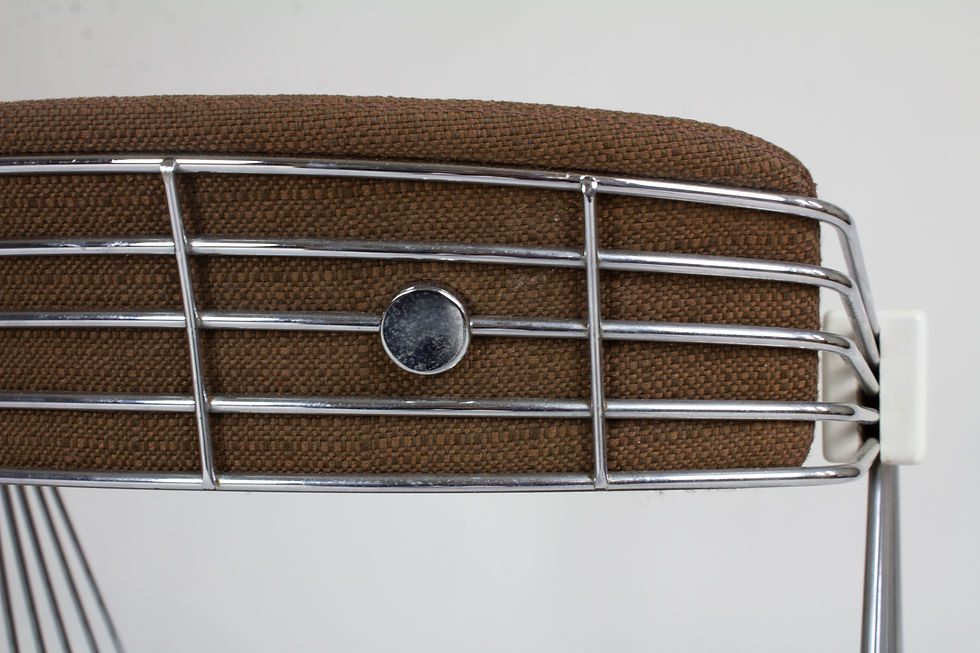 Thumbnail: Vintage design eetkamerstoel  Rudi Verelst Delta chair