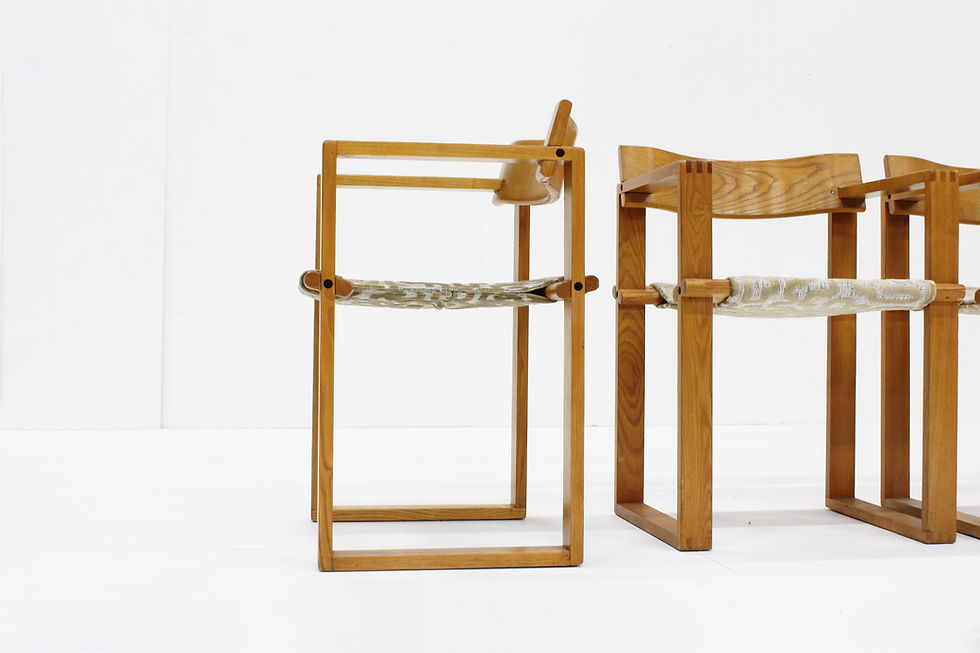 Thumbnail: Vintage dining chairs by Ate van Apeldoorn, set of 4