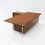 Thumbnail: Vintage MidCentury Rosewood Executive Desk Sven Dysthe Dokka Mobler 1960s