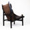Thumbnail: Vintage scandinavische fauteuil safari chair Bruksbo Torbjørn Afdal jaren 70