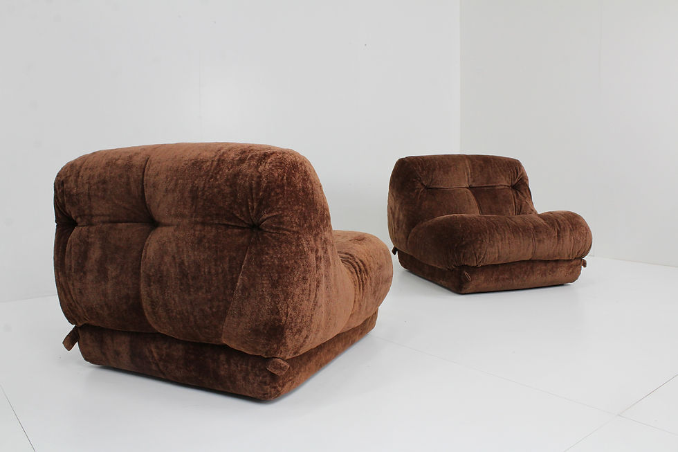 Thumbnail: Nuvolone modulaire sofa set van Rino Maturi voor Mimo Padova jaren 70