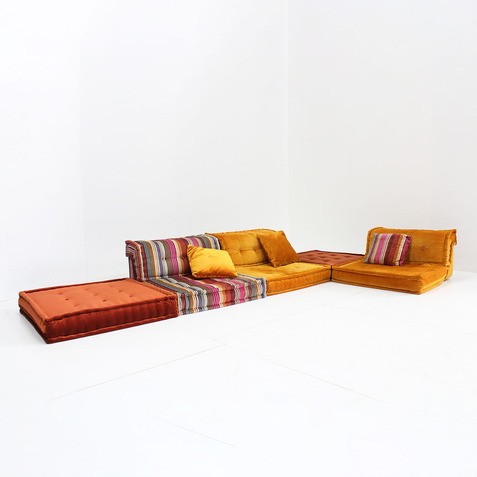 Thumbnail: Roche Bobois Mah Jong sofa Missoni design by Hans Hopfer