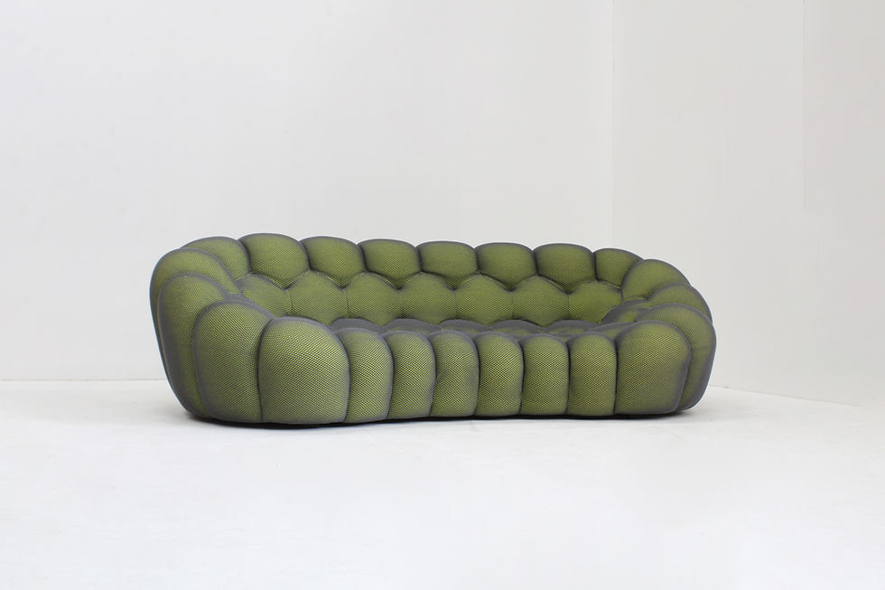 Roche Bobois Bubble sofa green