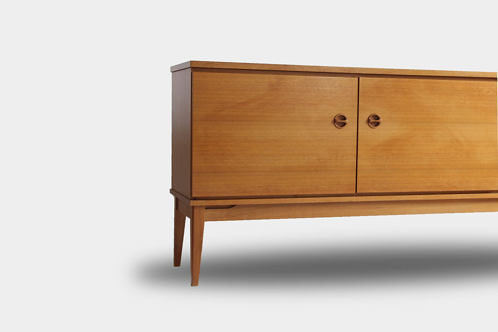 Thumbnail: Prachtig vintage dressoir sideboard lowboard kast jaren 60