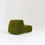 Thumbnail: Vintage green velvet armchair Italy  1970s