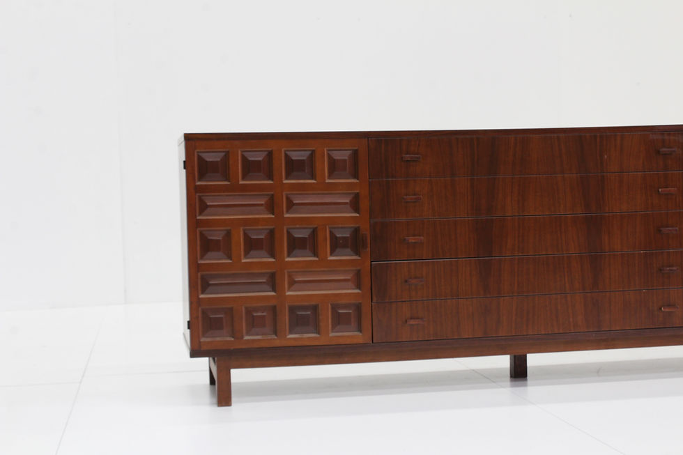 Thumbnail: Spanish Brutalist Sideboard Credenza