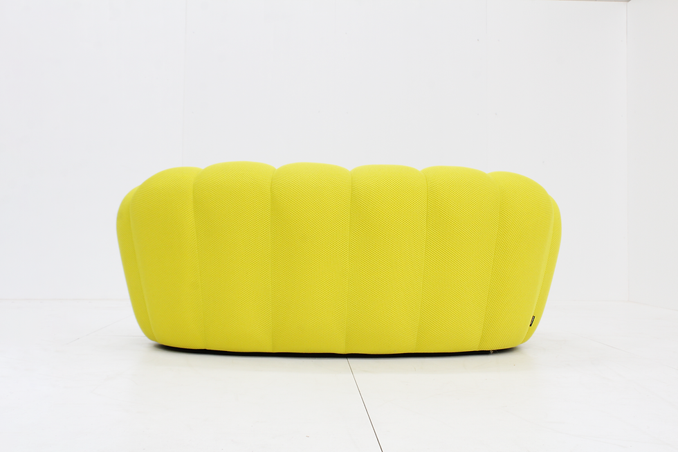 Thumbnail: Roche Bobois curved Bubble sofa designed by Sacha Lakic, a designer with a passion for cutting-edge technology. The bubble so