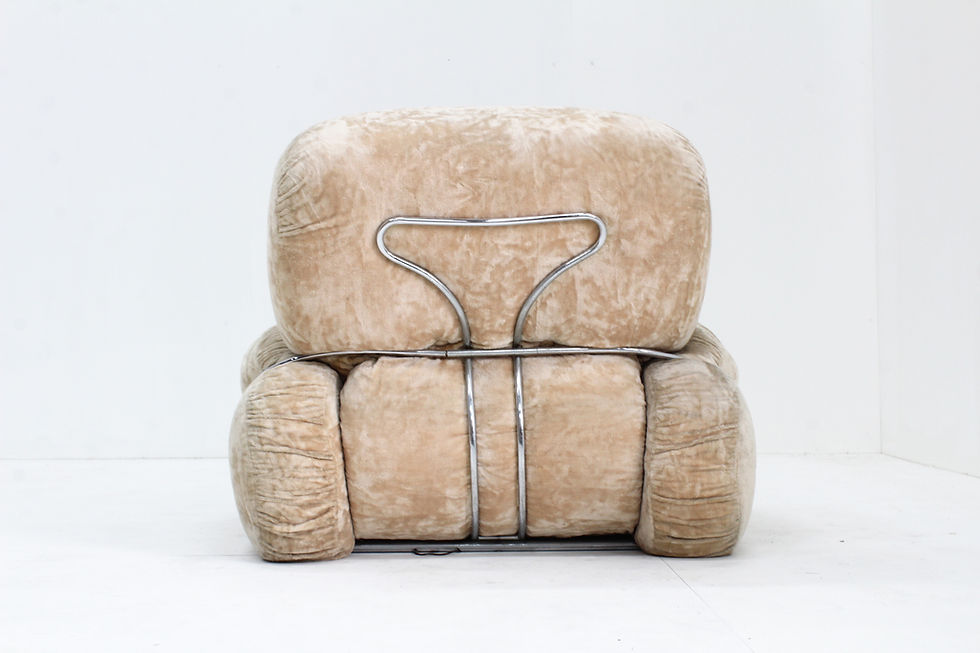 Thumbnail: Vintage Adriano Piazzesi Okay armchair 1970s Italy