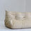 Thumbnail: Original Vintage Togo ligne Roset 3 seater sofa beige velvet by Michel Ducaroy