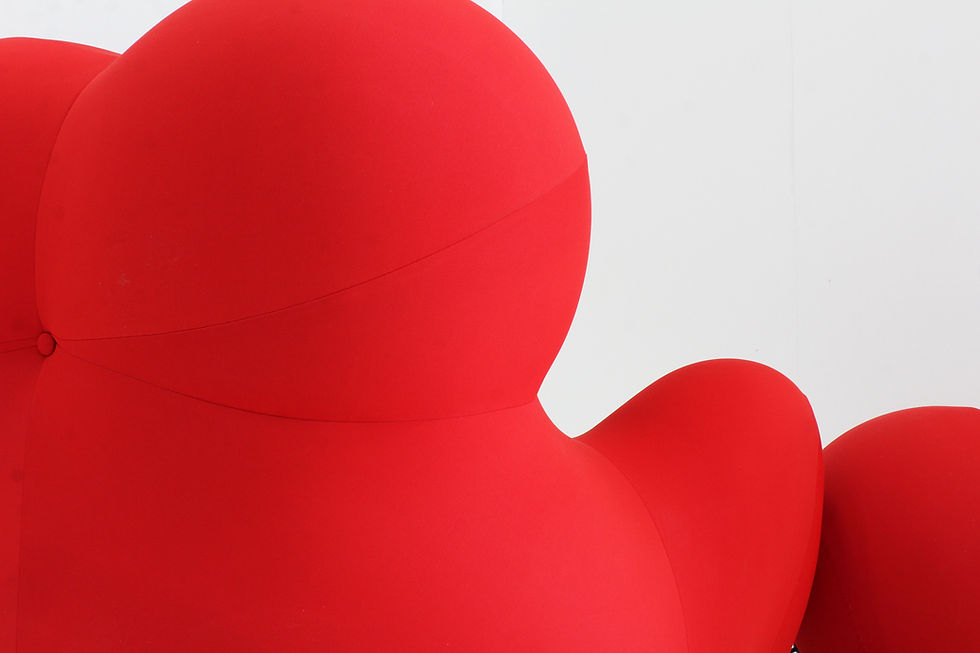 Thumbnail: La Mamma Up5 Lounge Chair with Ottoman by Gaetano Pesce for B&B Italia