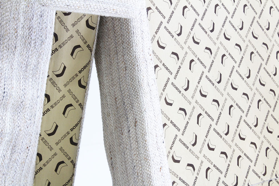 Thumbnail: Vintage Roche Bobois Mah Jong sofa 1st edition in linen   by Hans Hopfer