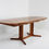 Thumbnail: Vintage deense uitschuifbare eettafel tafel massief teak Glostrup