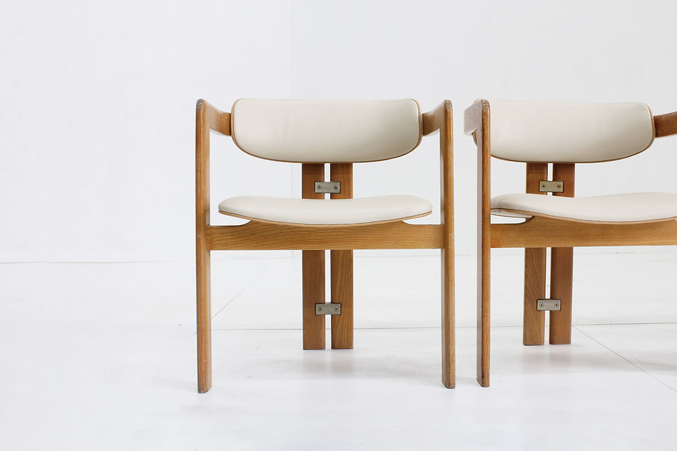 Thumbnail: Pamplona dining chairs by Augusto Savini for Pozzi Italy 1965 , set of 4