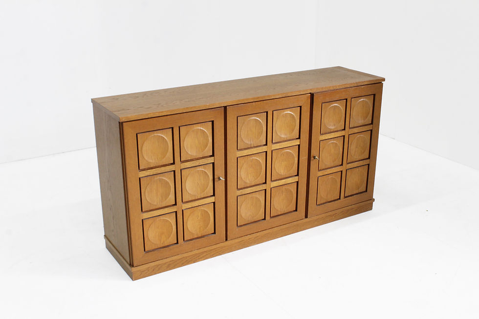Thumbnail: Vintage Brutalist Sideboard 1970s Gerhard Bartels