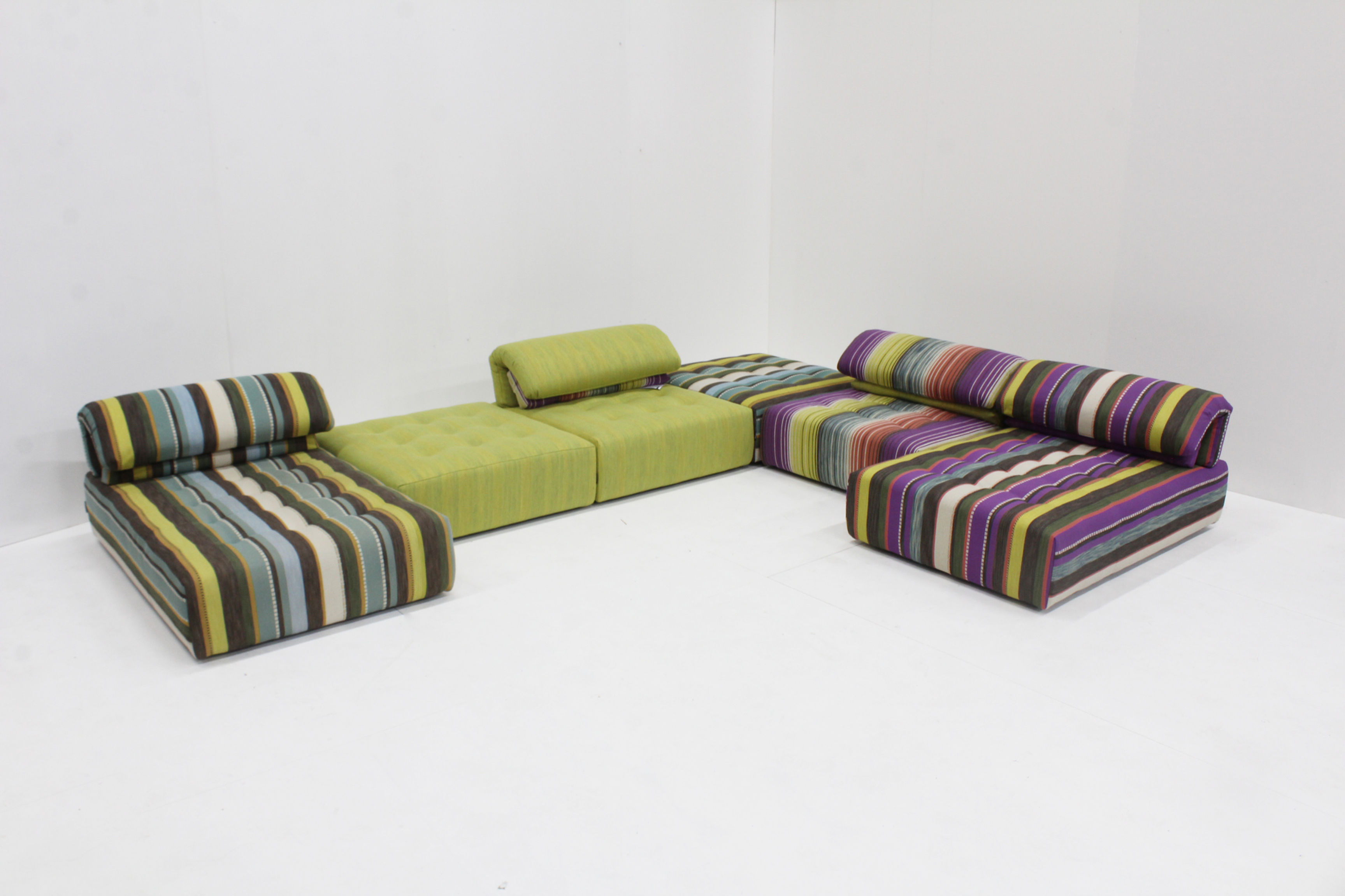 Roche Bobois Voyage Immobile modular lounge sofa XL , set of 6