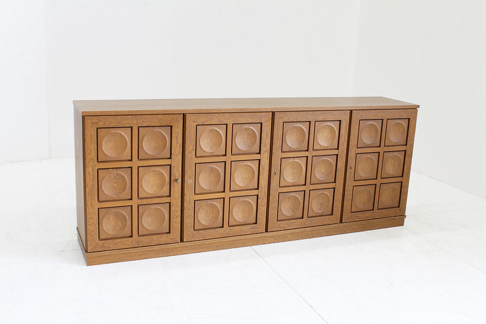 Thumbnail: Vintage Brutalist Sideboard 1970s Gerhard Bartels