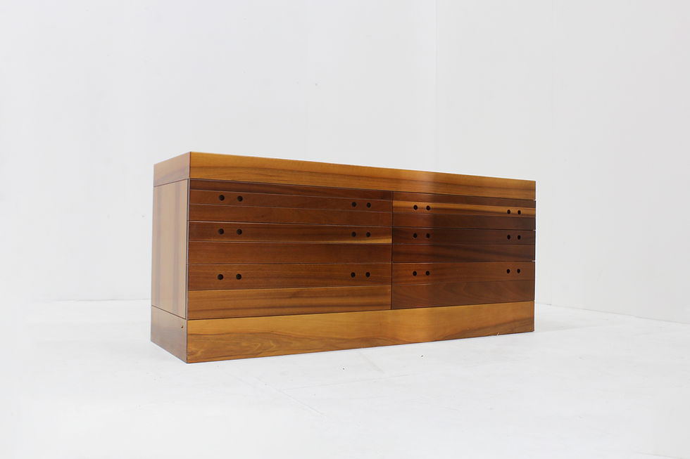 Thumbnail: Vintage Italian Mid Century Chest of Drawers sideboard