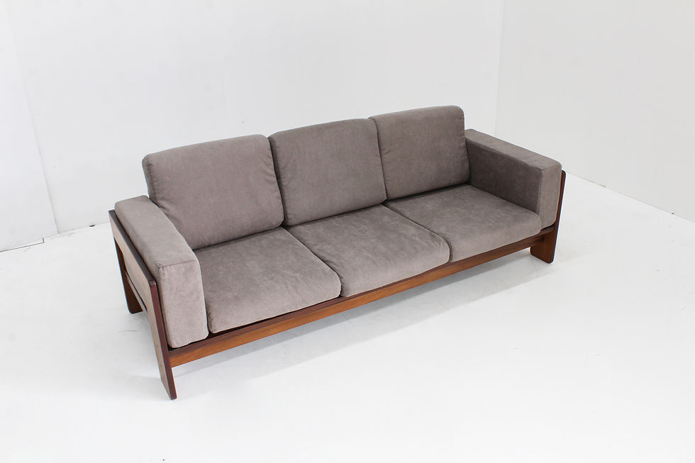 Thumbnail: Vintage Bastiano Sofa Set by Tobia Scarpa for Gavina 1970s set of 2