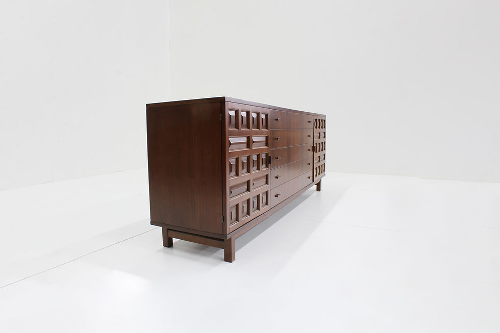 Thumbnail: Spanish Brutalist Sideboard Credenza