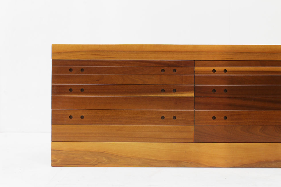 Thumbnail: Vintage Italian Mid Century Chest of Drawers sideboard