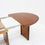 Thumbnail: Vintage oval extendable dining table 1960s