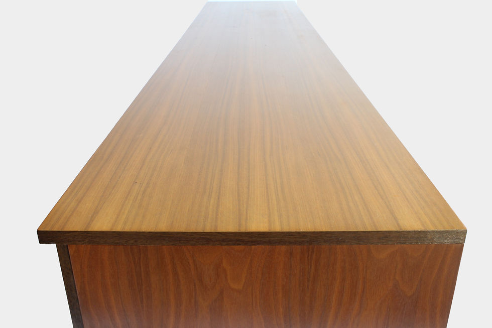 Thumbnail: Vintage lowboard dressoir sideboard jaren 60