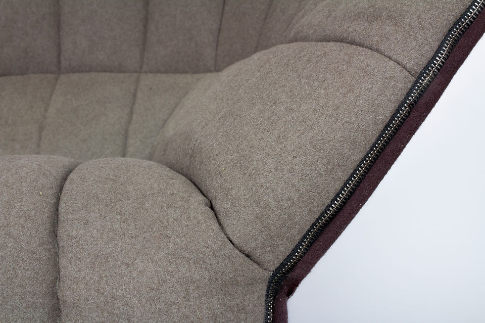 Thumbnail: Ligne Roset Moel fauteuil by Inga Sempe