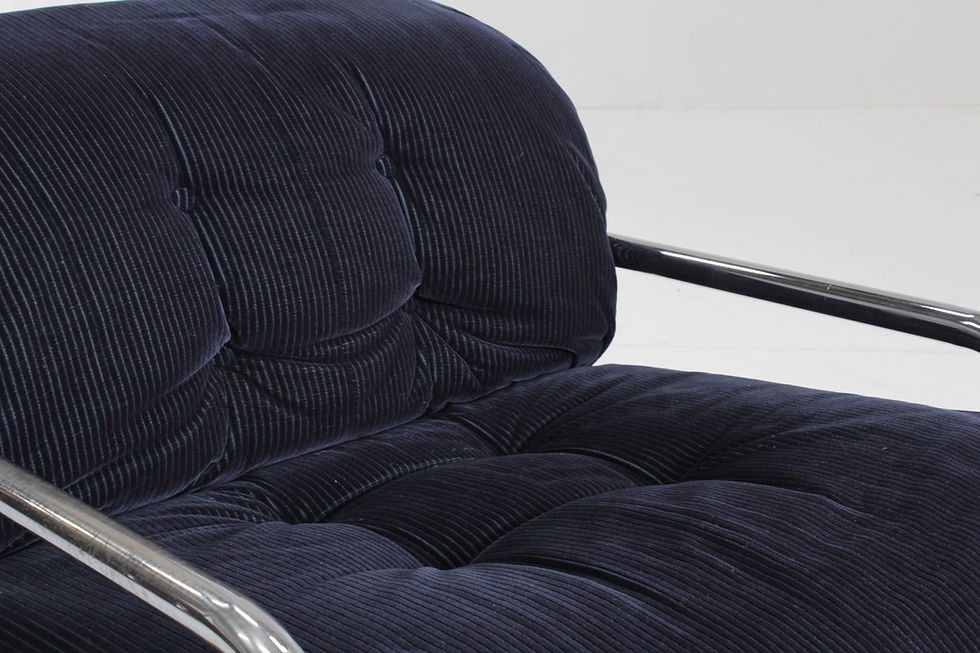 Thumbnail: Vintage Italian Mario Sabot armchair 1970s