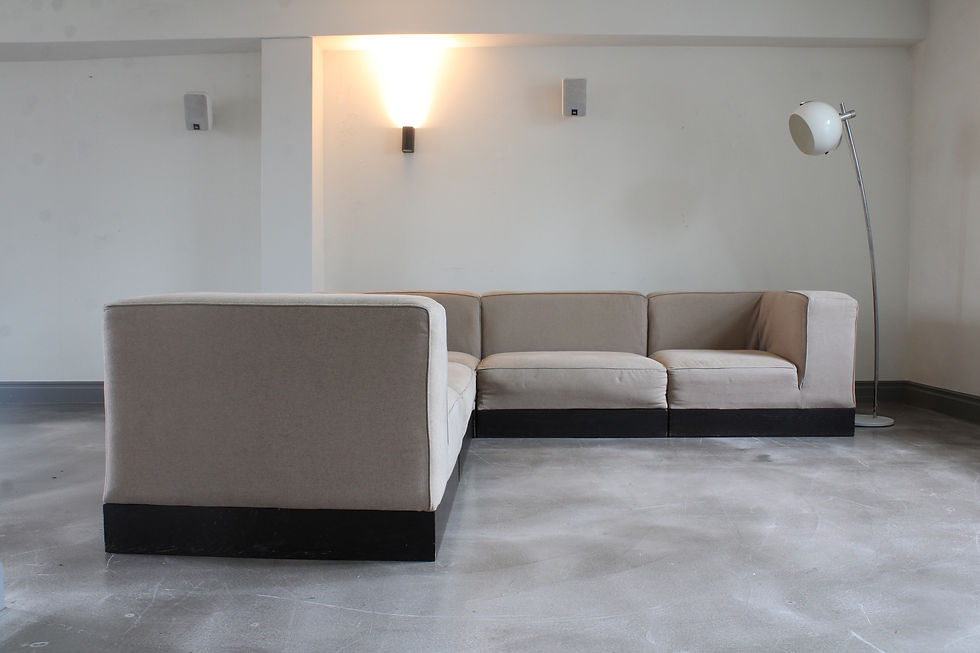 Thumbnail: Mid century Deense Niels Eilersen modulaire bank 1970