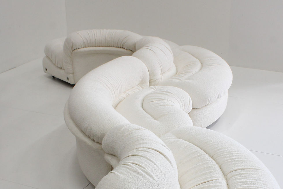 Thumbnail: Tittina Ammannati and Vitelli Giampiero for Rossi di Albizzate, 'Grandangolo' sectional sofa, Italy, design from 1969