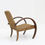 Thumbnail: Vintage Italian sculptural woven rope armchair 1960s