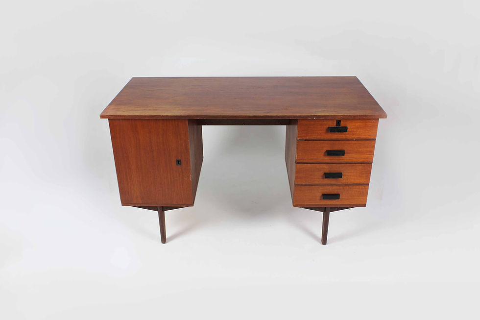 Thumbnail: Vintage bureau jaren 60 mid century