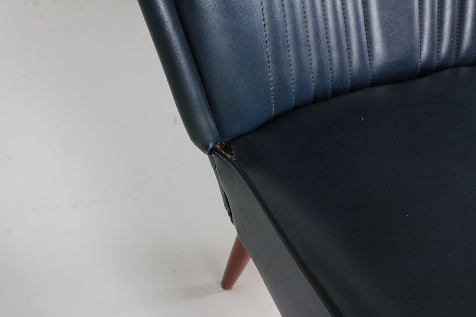 Thumbnail: Vintage cocktail stoel fauteuil