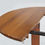 Thumbnail: Vintage Danish round extendable dining table solid teak