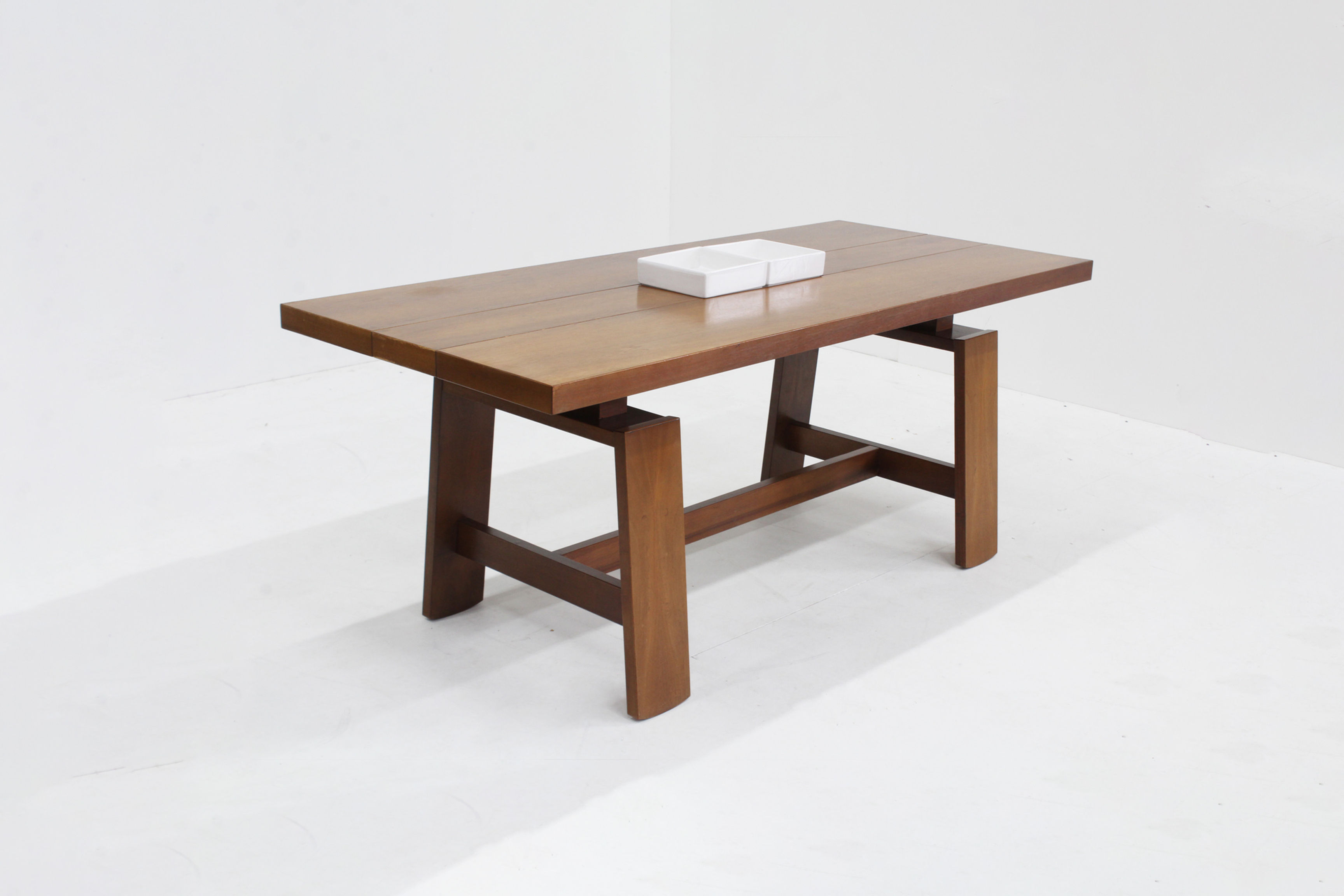 Vintage dining Table by Silvio Coppola for Bernini, 1960s Italy