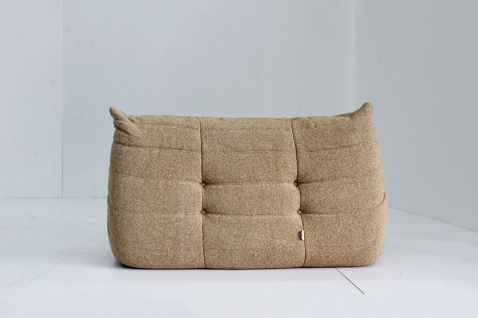 Thumbnail: Vintage Togo Ligne Roset sofa designed by Michel Ducaroy.
