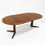 Thumbnail: Vintage Danish round extendable dining table