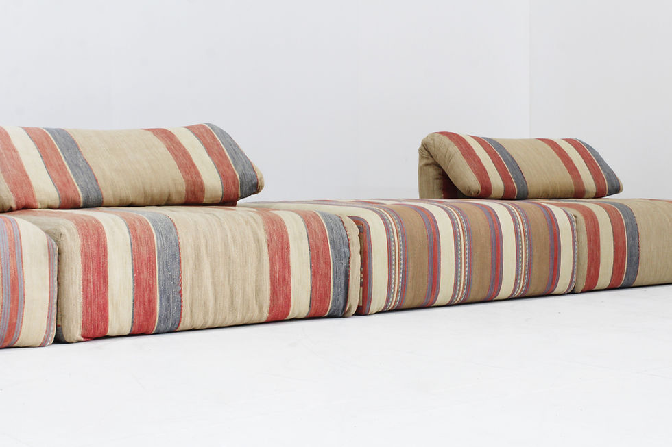 Thumbnail: Vintage Roche Bobois Voyage Immobile modular lounge sofa