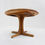 Thumbnail: Vintage Danish round extendable dining table solid teak